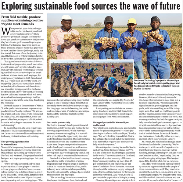 Exploring Sustainable Food Sources