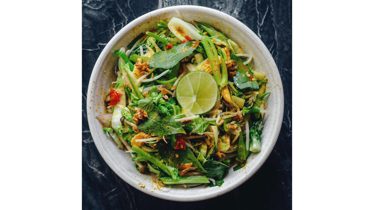 Asian Sugar Snap Pea Salad